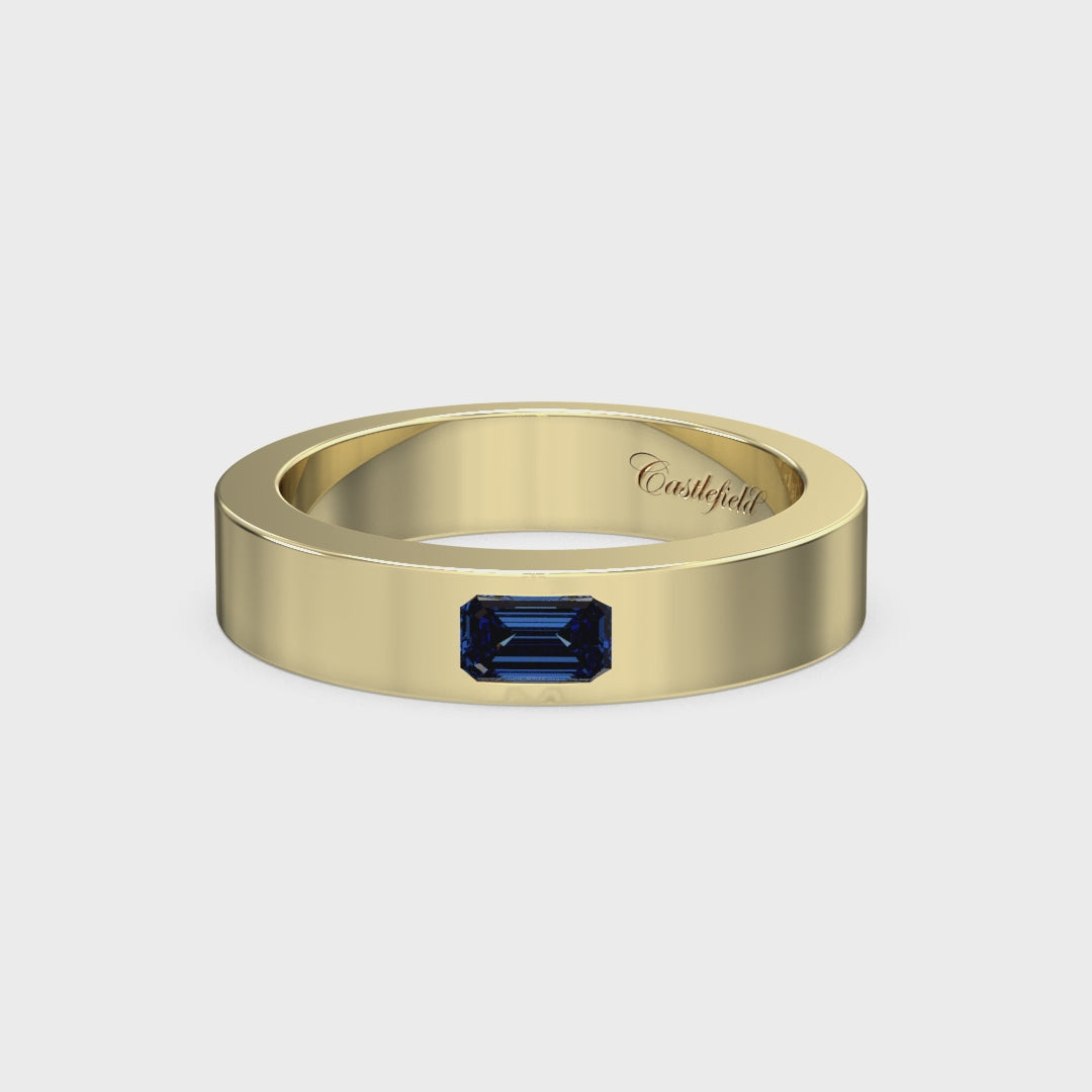 Brushed Horizon Band