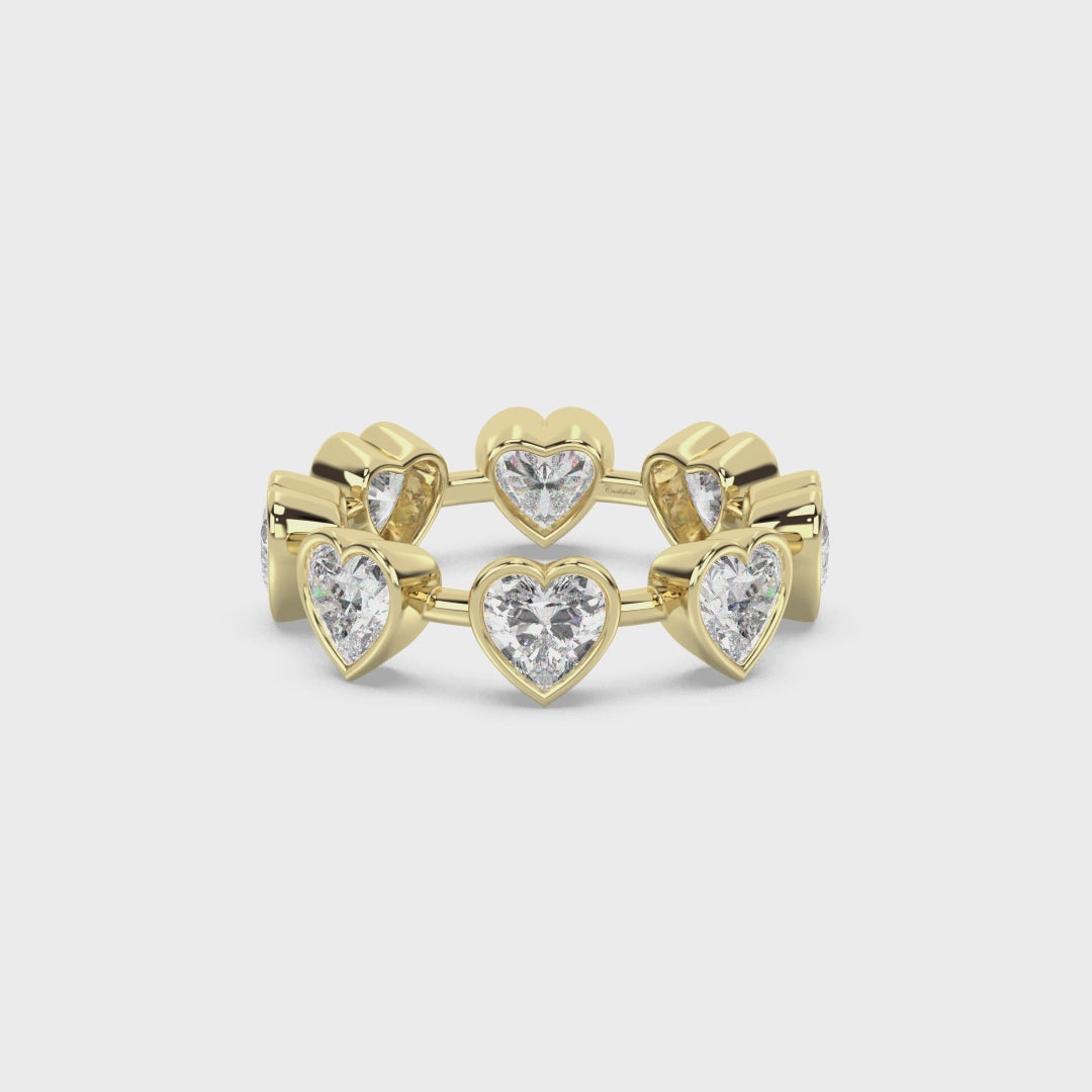 Exceptional Heart Bezel Band