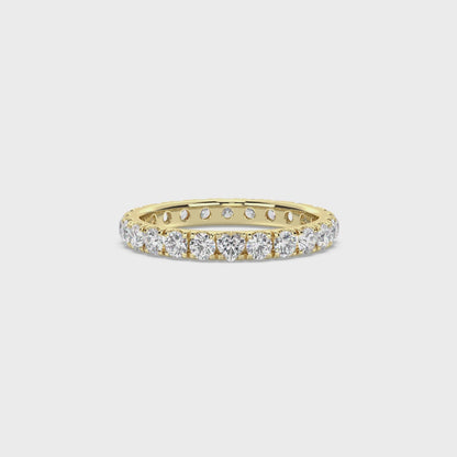 Signature 2.5 mm Eternity Band – with One Heart