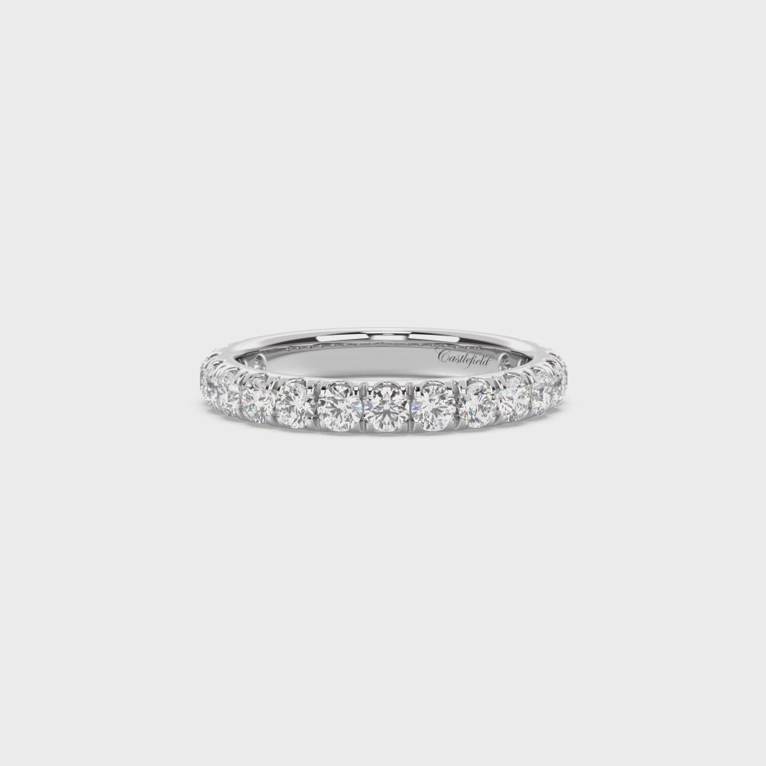 Signature 2.5 mm Eternity Band – All Round Stones