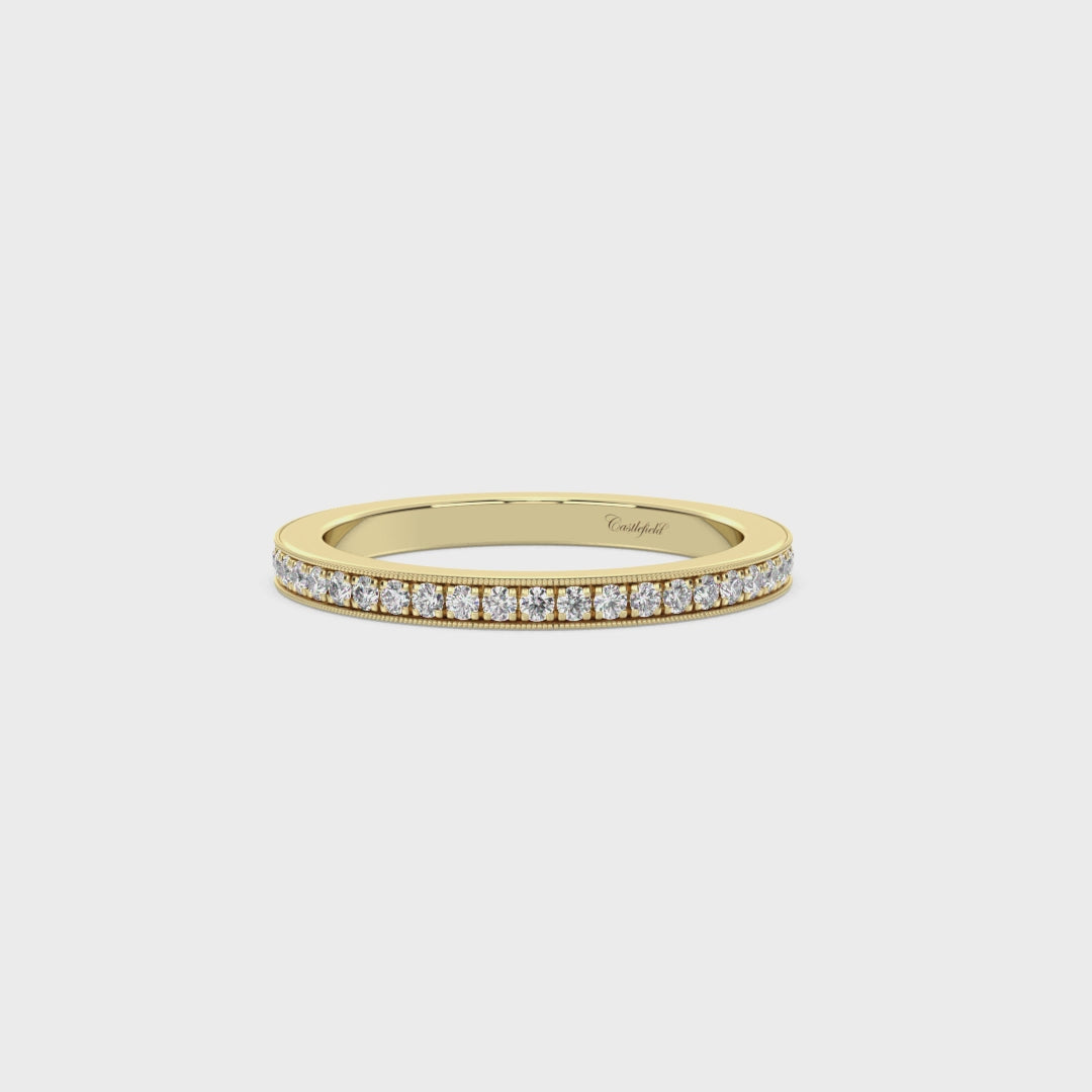 Exceptional Milgrain Band