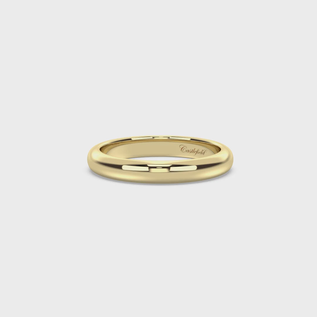Classic 3 mm Comfort Fit Band