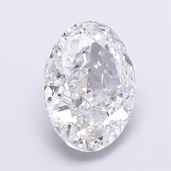 No Bowtie Oval Lab Diamond 3.02ct D VVS2