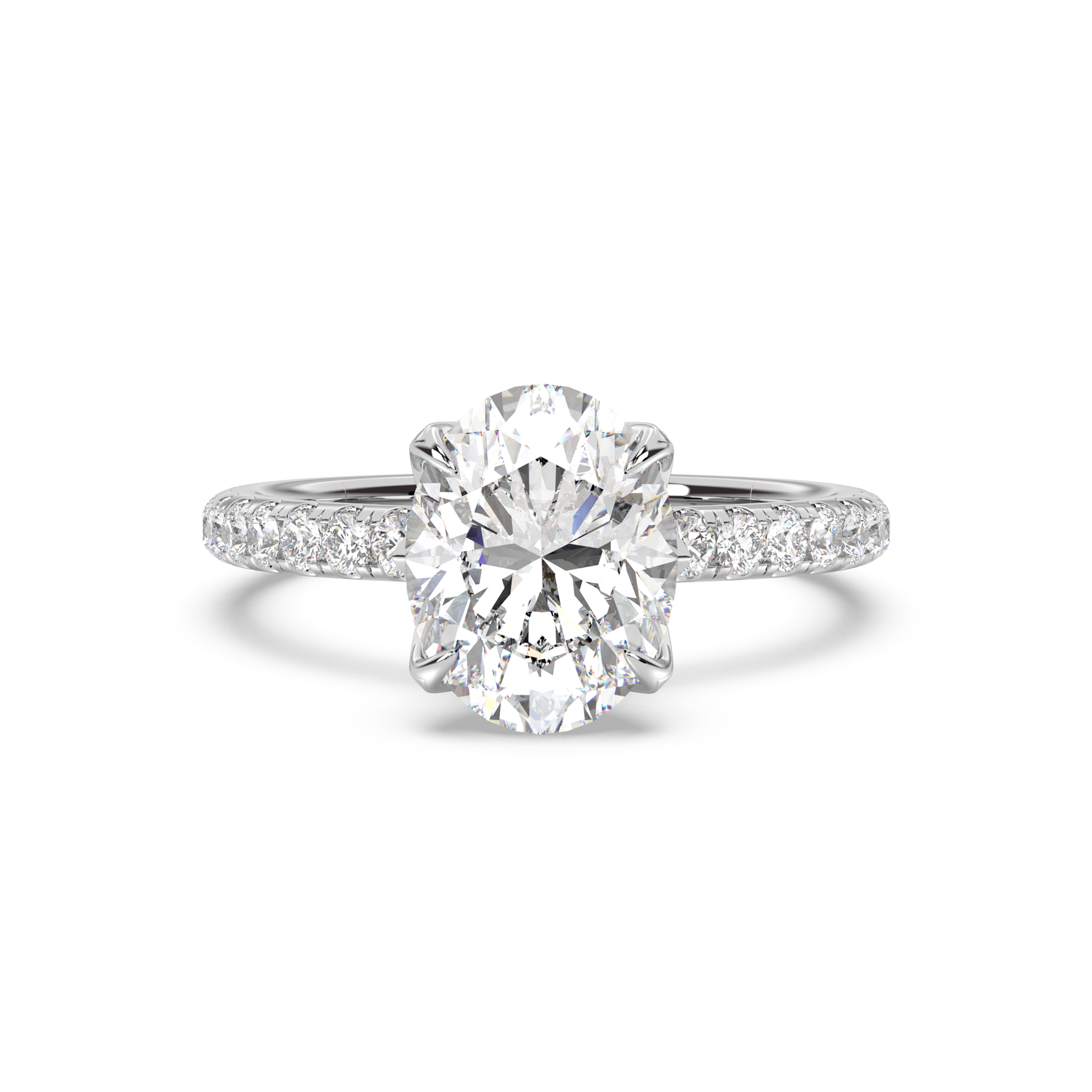Secret Garden Pavé Band Diamond Ring